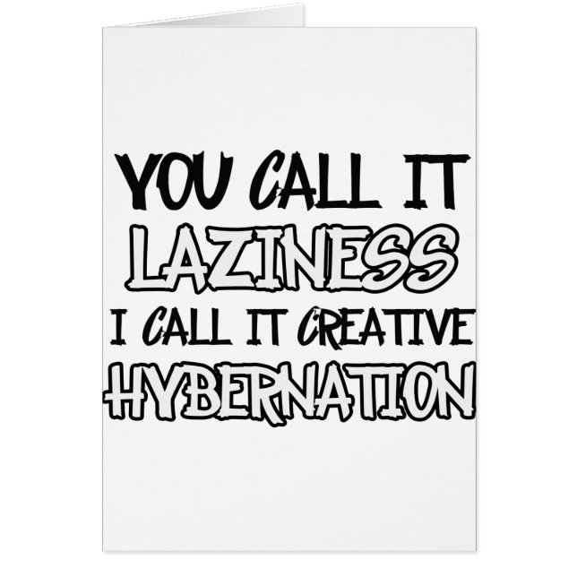 Lazy designs (Front)