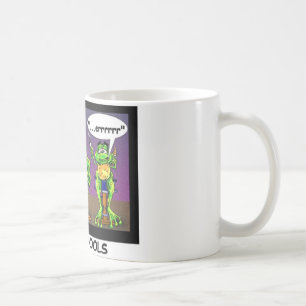 Lazy Frogs aka Toadstools Funny Gifts & Tees Coffee Mug