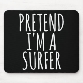 Lazy Funny Halloween Costume Mouse Pad
