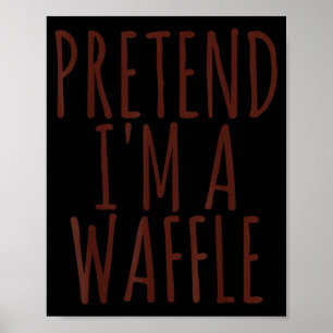 Lazy Funny Halloween Costume Shirt Pretend A Poster