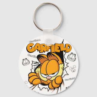 Lazy Garfield Smash Keychain