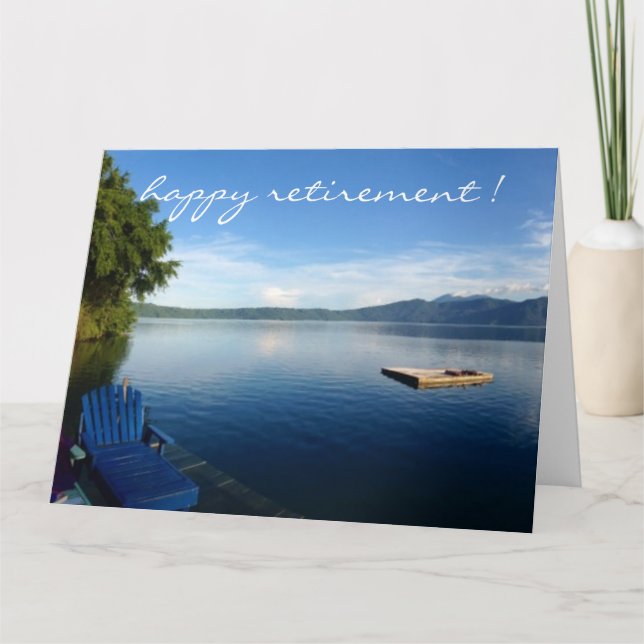 lazy lake big card (Front)