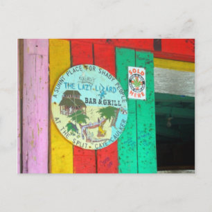 Lazy Lizard Connexion Caye Caukler Belize Carte po