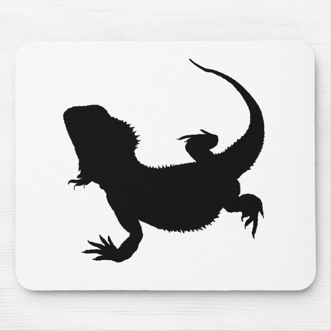 Lazy Lizard Mouse Pad (Front)