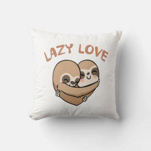 Lazy Love      Throw Pillow