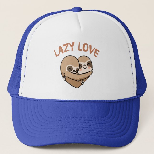 Lazy Love      Trucker Hat (Front)