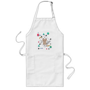 Lazy Meow – best Lazy Cat Design Long Apron