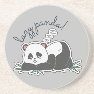 Lazy Panda Coaster