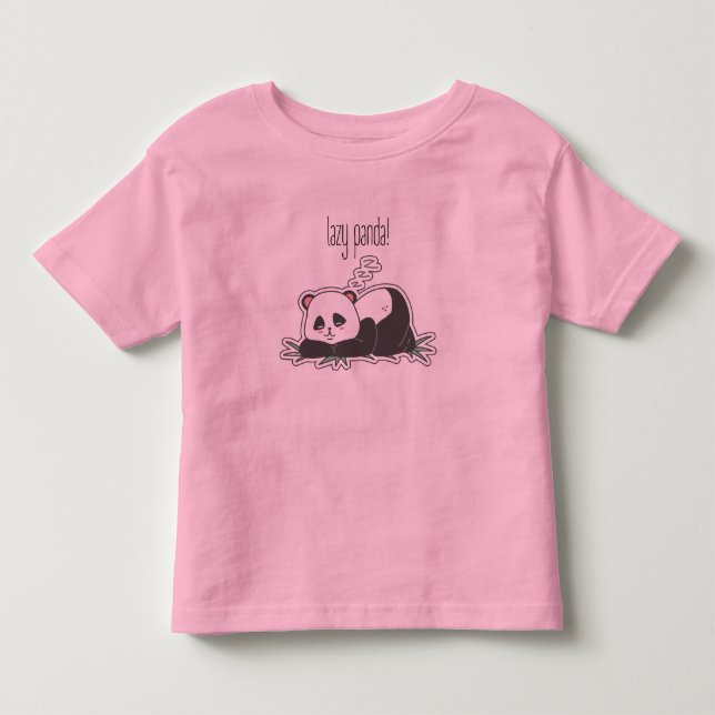 Lazy Panda T-Shirt (Front)