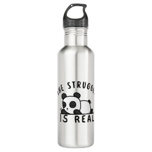 Lazy Panda The Struggle Is Real 710 Ml Water Bottle
