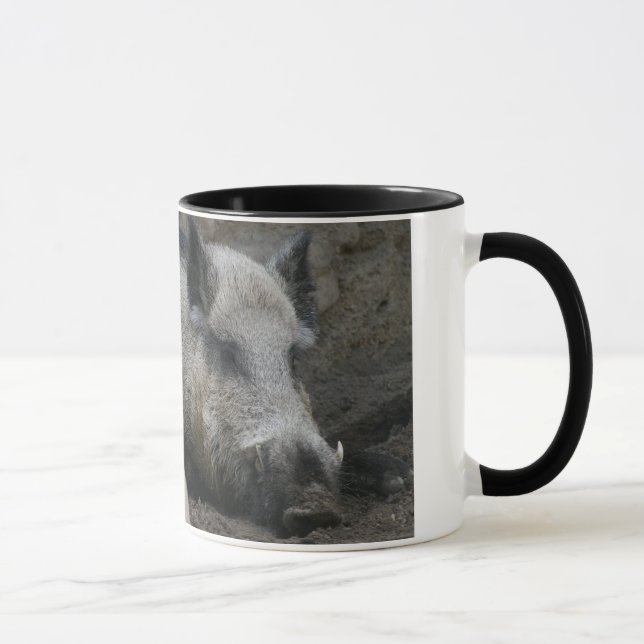 Lazy Pig Coffee Mug (Right)