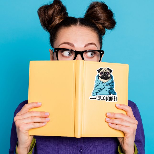 Lazy Pug Cuddled Up In a Blanket (Creator Uploaded)