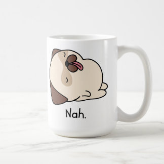 Lazy Pug Mug