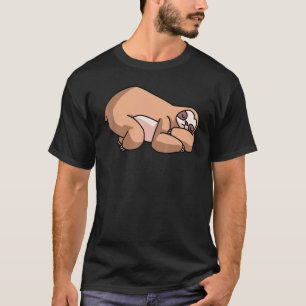 Lazy Sloth Sleeping My Spirit Animal Is A Sloth T-Shirt