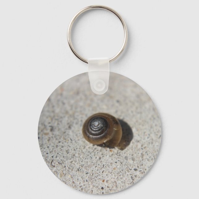 Lazy Snail Keychain (Front)