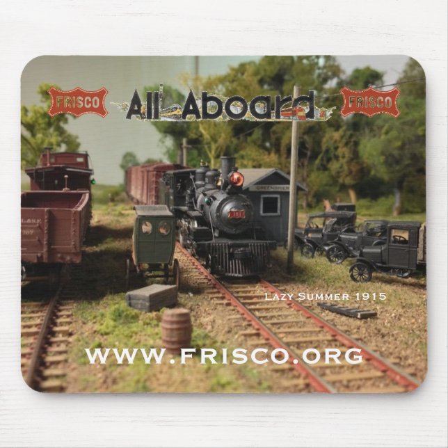 Lazy Summer 1915   Greenbrier, MO Mouse Pad (Front)