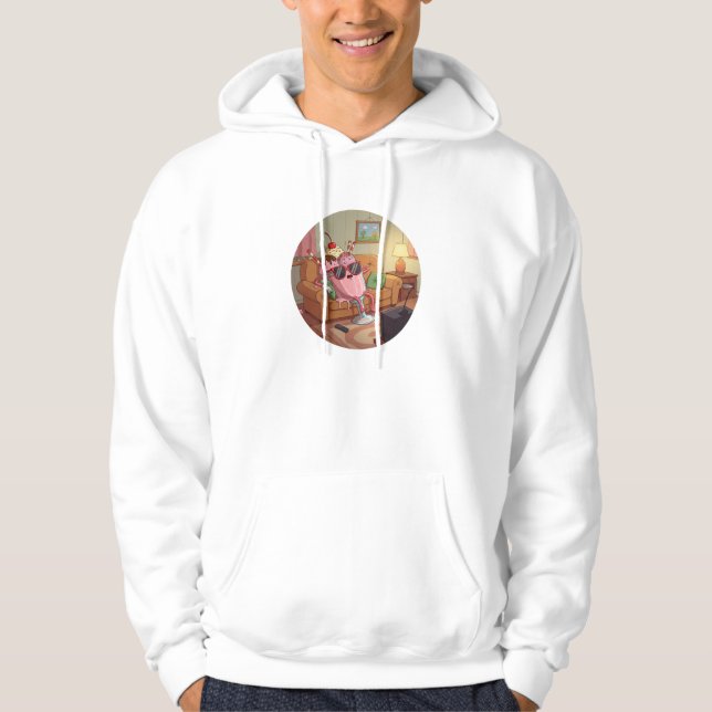 Lazy Sundae - Sweat - shirt à capuche (Devant)