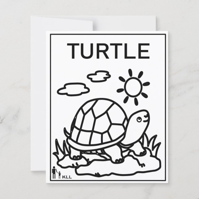 lazy turtle (Front)