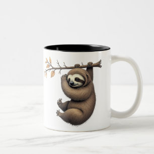 Lazy Vibes Sloth Mug – Cute & Chill Coffee Cup