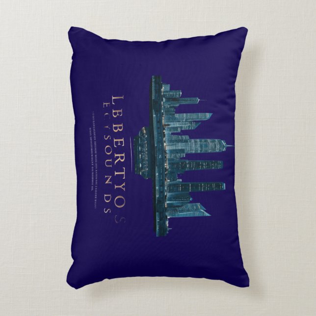 Lbbertyo ECHO Sound Accent Pillow (Front(Vertical))