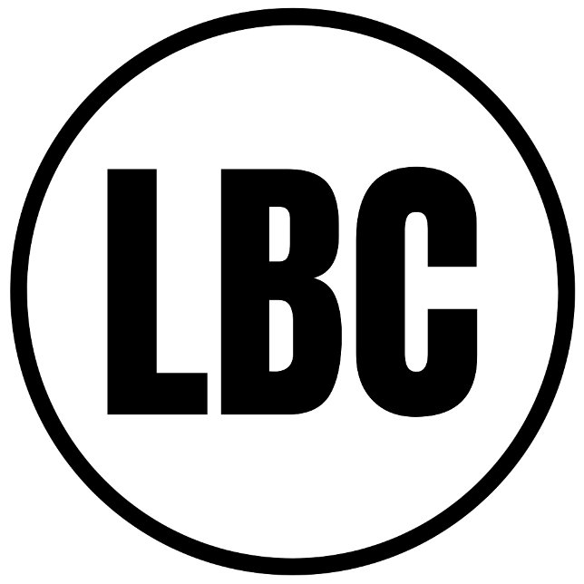 LBC - Sticker rond classique longue plage (Créateur téléchargé)