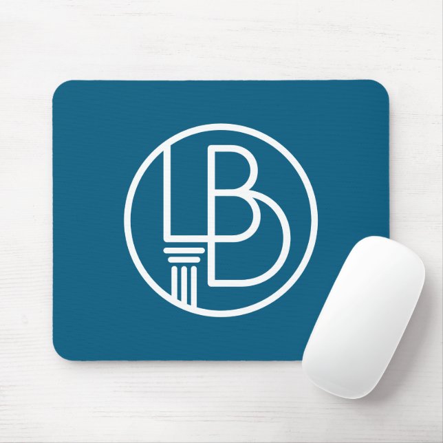 LBD Law monogram mousepad (With Mouse)