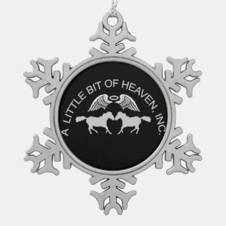 LBH Christmas Snowflake Pewter Christmas Ornament
