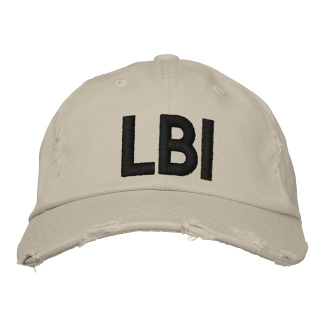 LBI CASQUETTE LONG BEACH ISLAND NEW JERSEY 08008 (Devant)