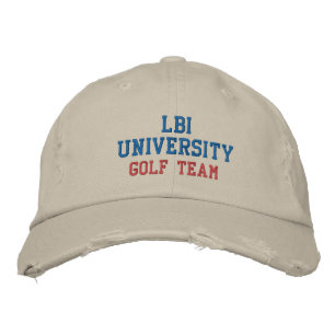 LBI UNIVERSITY TRADEMARKED EMBROIDERED HAT