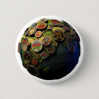 LBP Earth 2 Inch Round Button