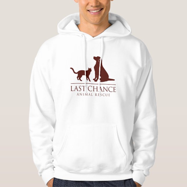 LCAR Men's Basic Hooded Sweatshirt (Front)