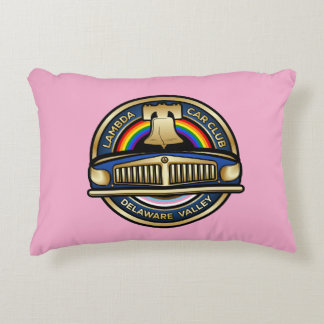 LCCI DelVal Throw Pillow (Pink)