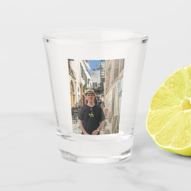 L'Chai! Shot Glass (Front)