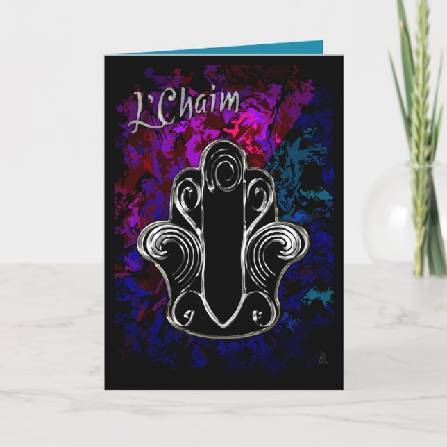 L'Chaim Card (Front)