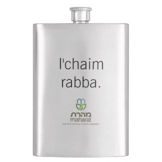 L'chaim Rabba Flask