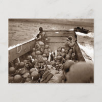 LCI and Soldiers Omaha Beachhead