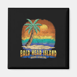 Ld Head Island North Carolina Vintage Distressed  Magnet