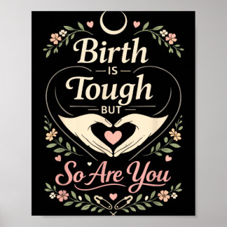 Ld Labour And Delivery Nurse Midwife Birth Worker Poster
