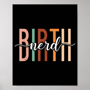 Ld Labour And Delivery Nurse Midwife Birth Worker Poster