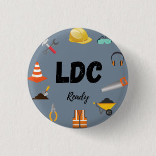 LDC ready for JW 1 Inch Round Button