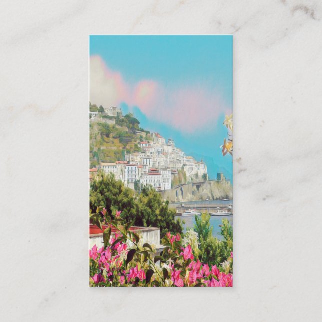 ldp AMALFI - panorama - Amalfi coast - Business Card (Front)
