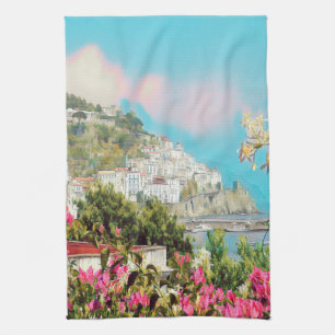 ldp AMALFI - panorama - Amalfi coast - Kitchen Towel