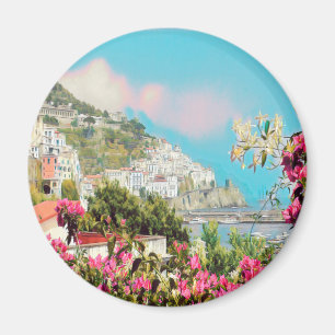 ldp AMALFI - panorama - Amalfi coast - Magnet