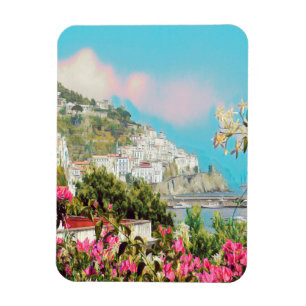 ldp AMALFI - panorama - Amalfi coast - Magnet
