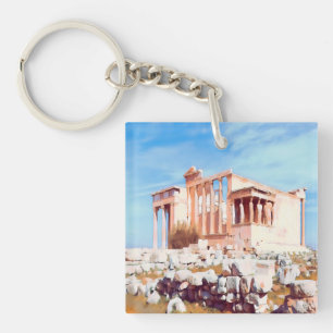 ldp Athens - Acropolis - Cecropia Keychain