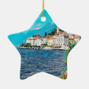 ldp BELLAGIO - Lake Como - Ceramic Ornament
