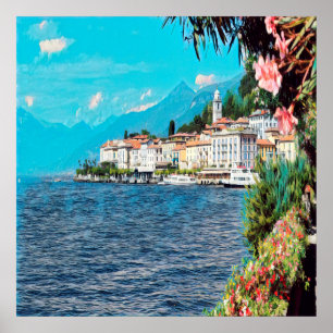 ldp BELLAGIO - Lake Como - Poster