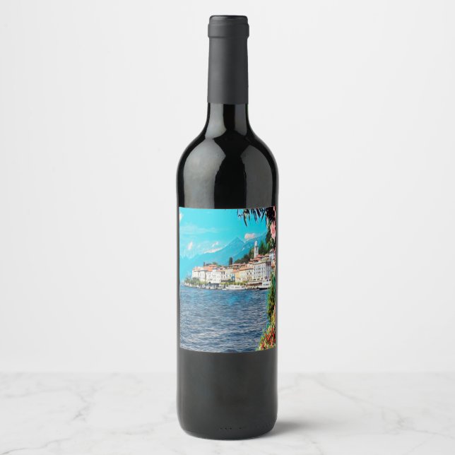 ldp BELLAGIO - Lake Como - Wine Label (Front)