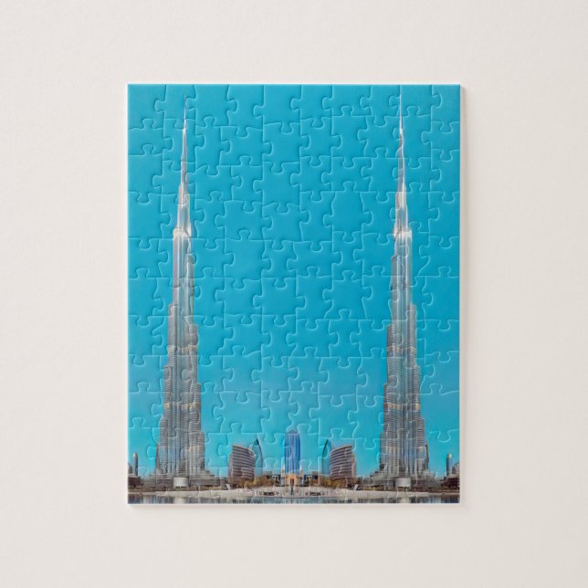 ldp BURJ KHALIFA - Dubai - Jigsaw Puzzle (Vertical)