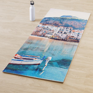 ldp CEFALÙ - Sicily - beach - panorama Yoga Mat